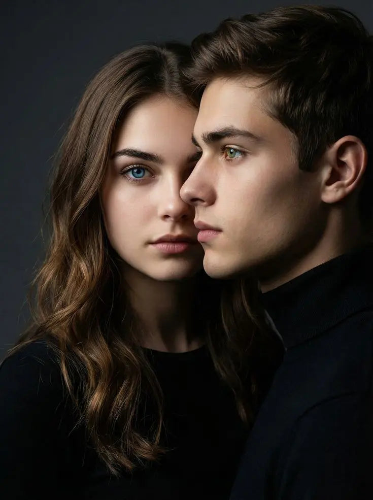 Couples hair styling